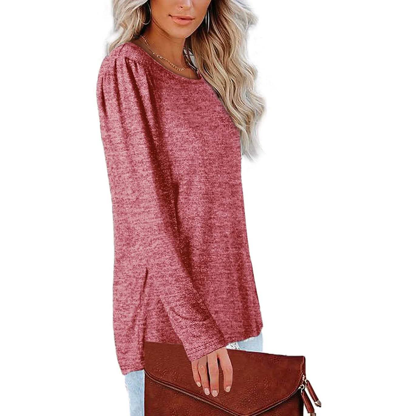 Women Petal Sleeve Casual Top