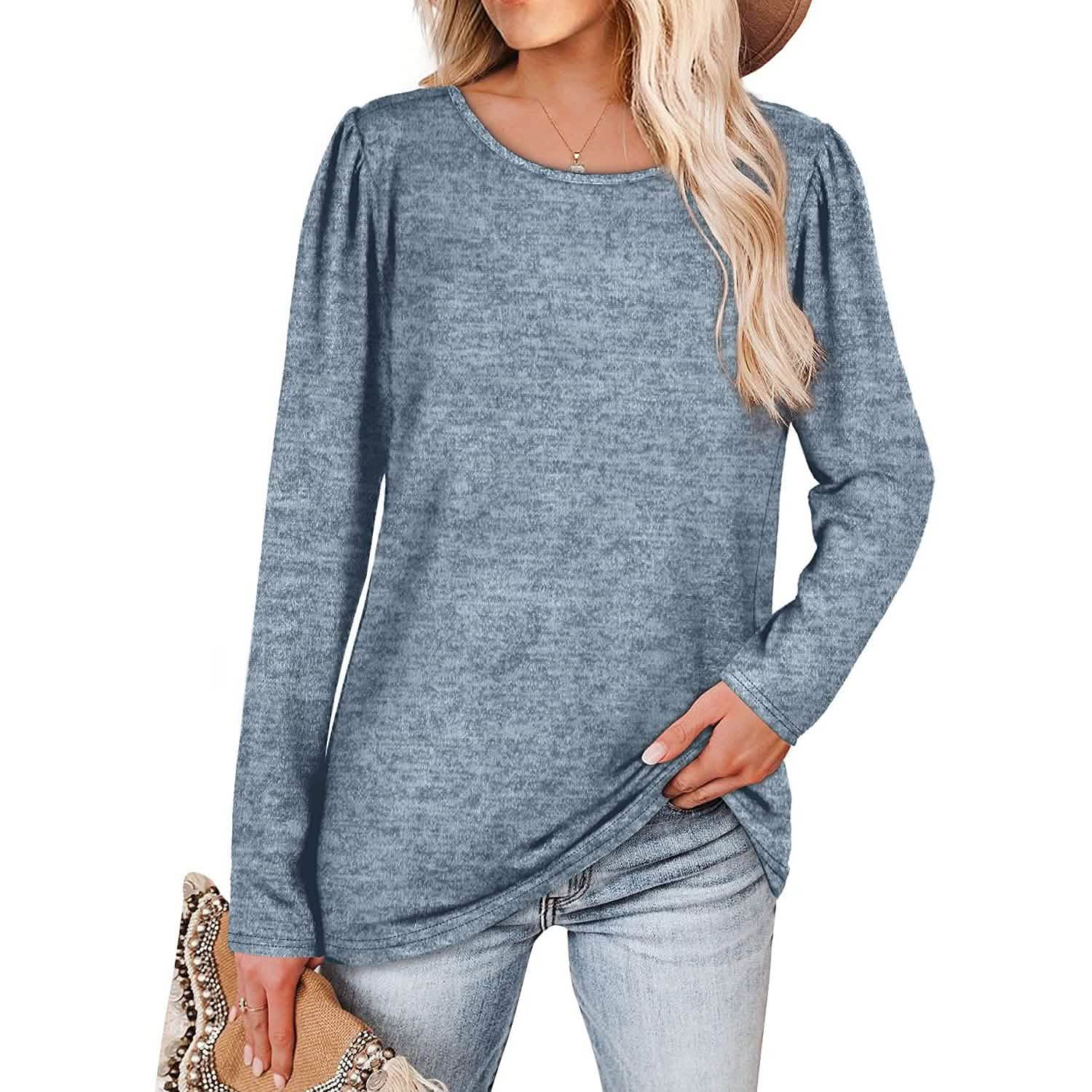 Women Petal Sleeve Casual Top