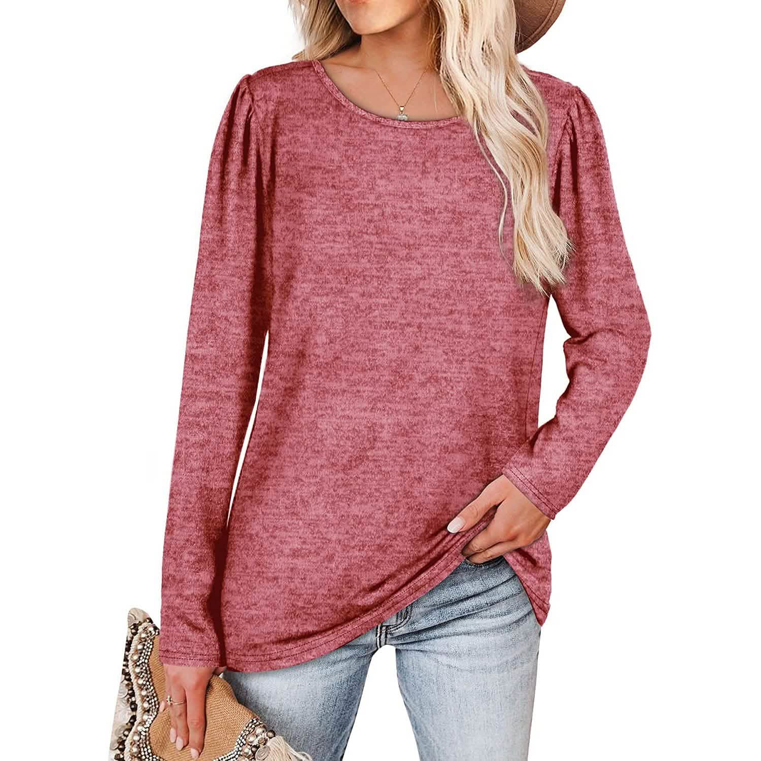 Women Petal Sleeve Casual Top